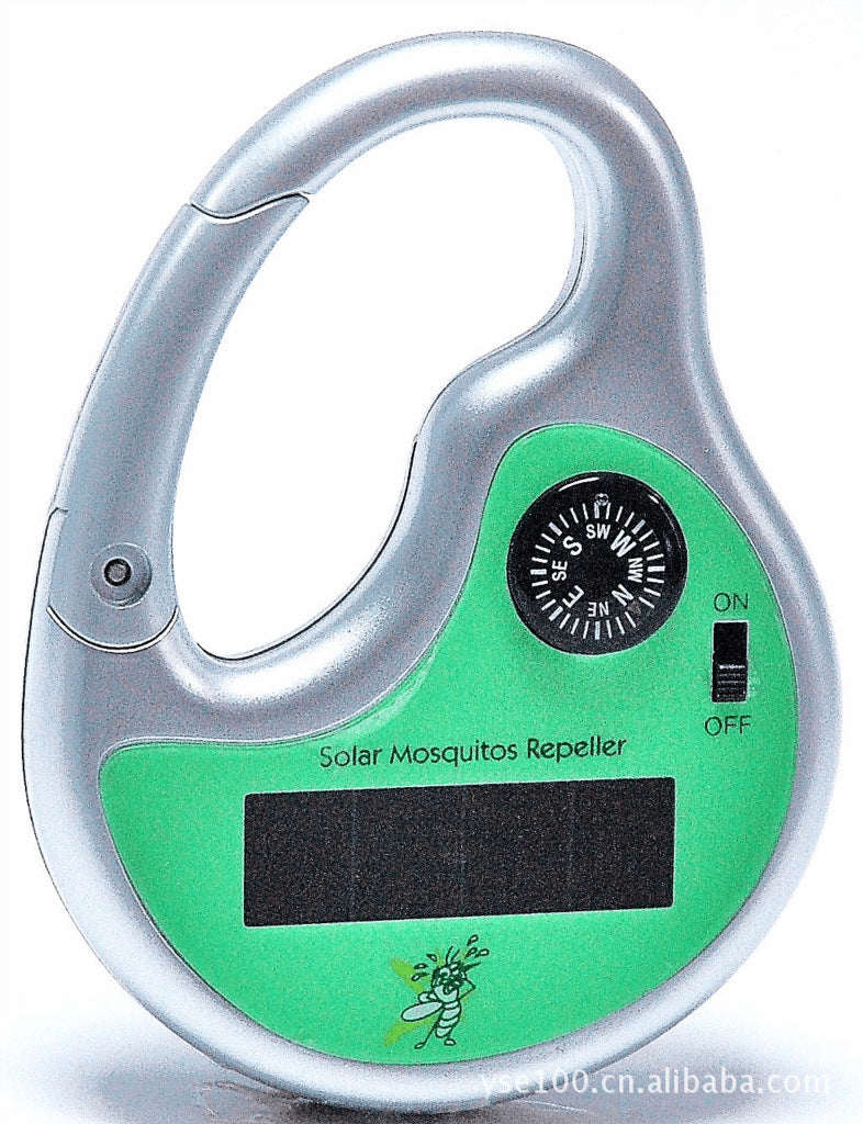 Hikerlife™ - Répulsif électronique ultrasonique portable pour moustiques avec recharge solaire. - Hikerlife