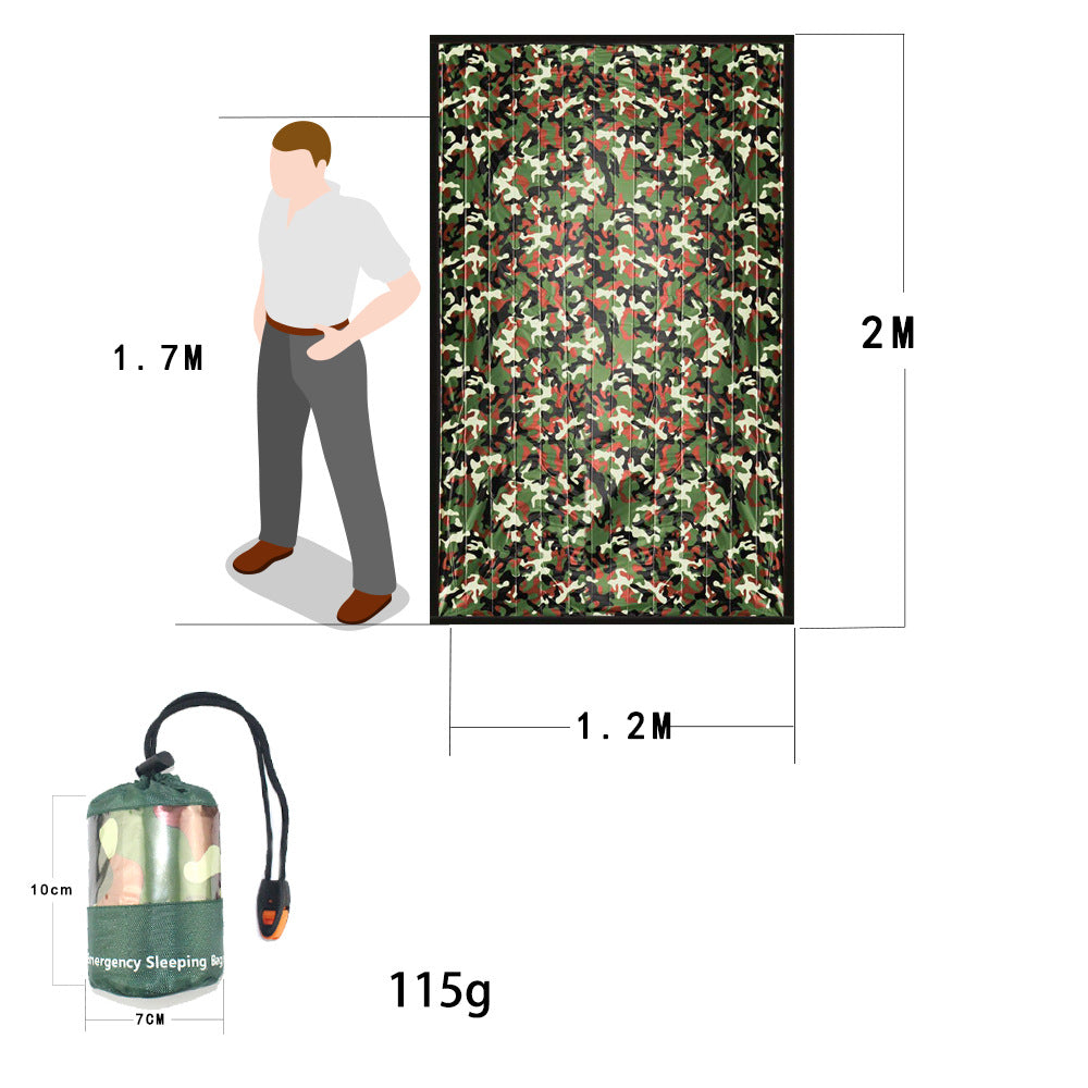 Couverture thermique randonnée résistante & réutilisable | Hikerlife