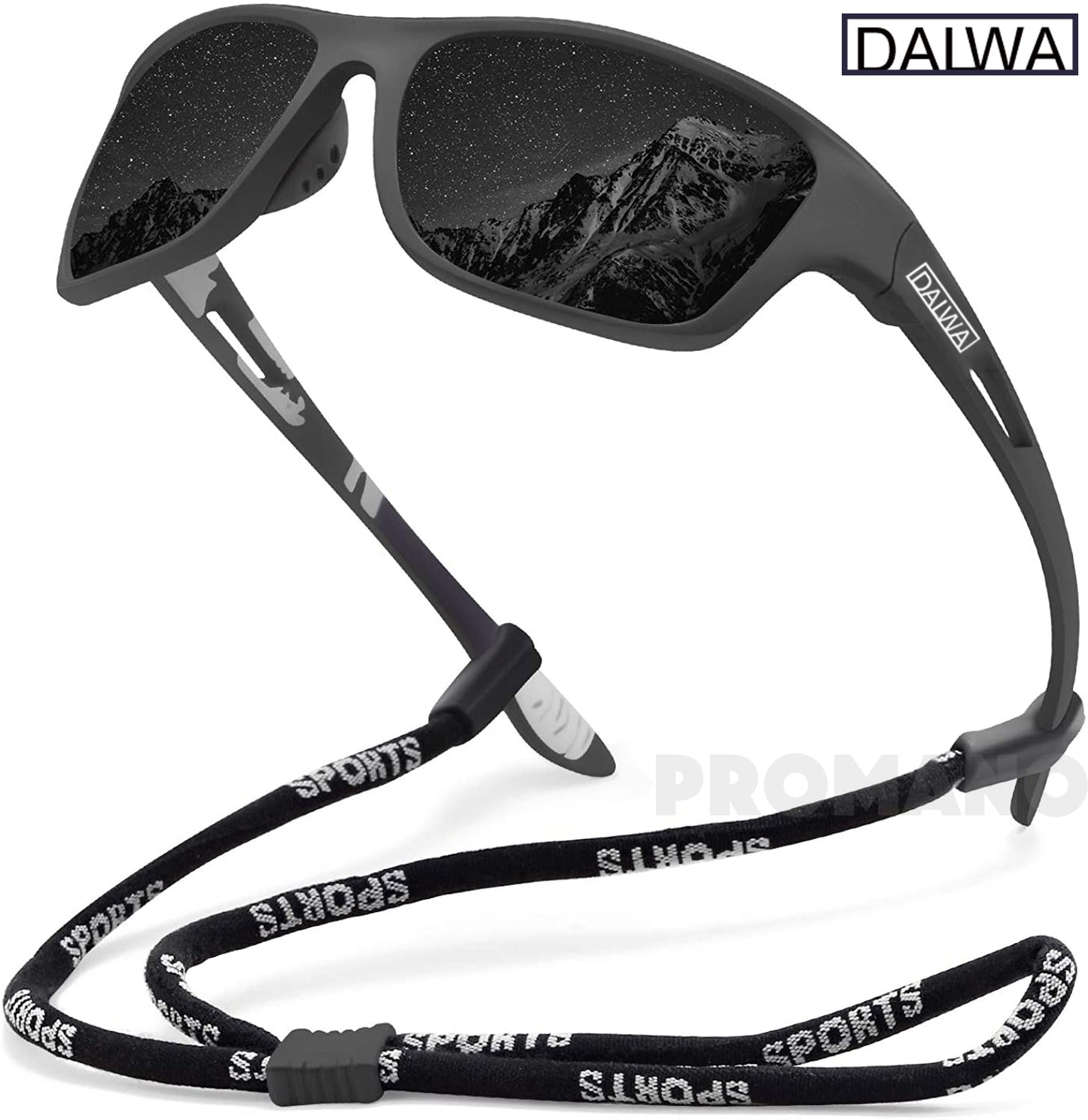 Hikerlife™ - Lunettes de soleil souples sport, haute protection polarisantes + cordon anti-perte. - Hikerlife