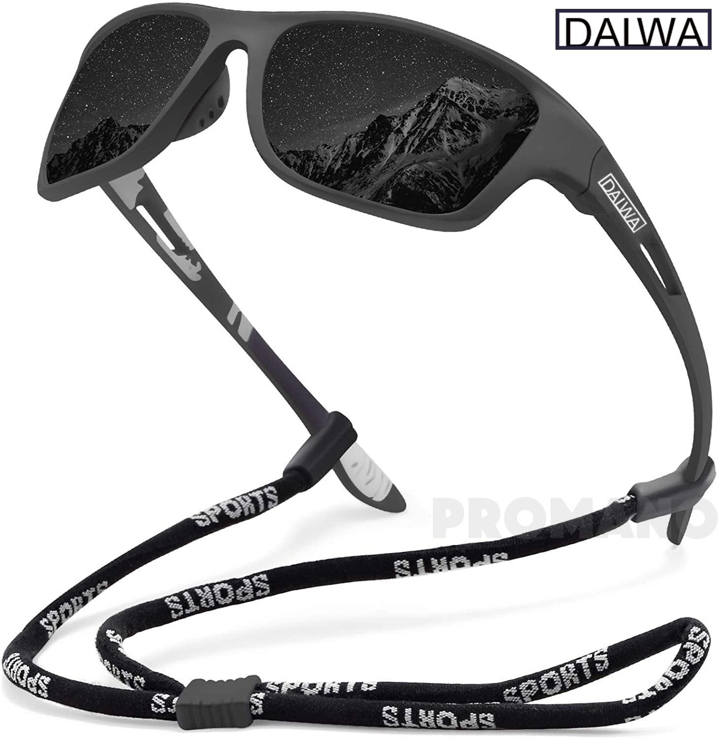 Hikerlife™ - Lunettes de soleil souples sport, haute protection polarisantes + cordon anti-perte. - Hikerlife